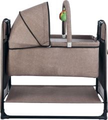 ALDERON BABY LEİA BARLI TENTELİ SALLANIR LÜX BEŞİK