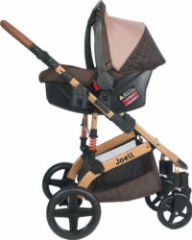 Joell Truva Travel Sistem Bebek Arabası Füme